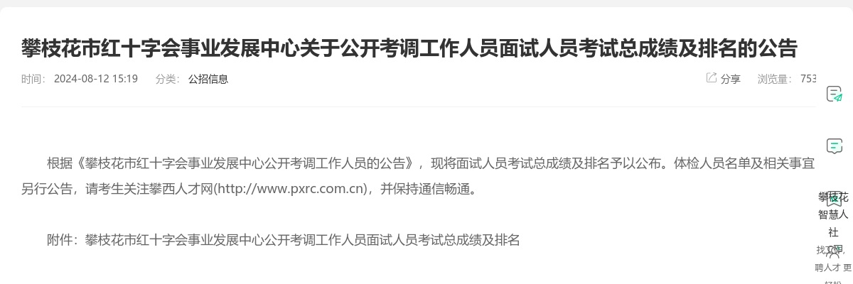 攀枝花市自然资源和规划局关于直属事业单位2025年春季引才拟聘用人员公示（第二批） 图片